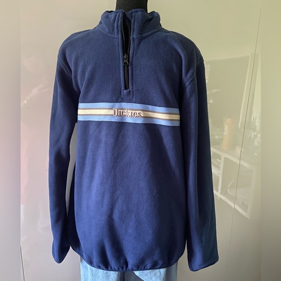 Fleece quarter zip from Dickies, thick fleece, keeps it warm even in winter - Picture 9 of 11